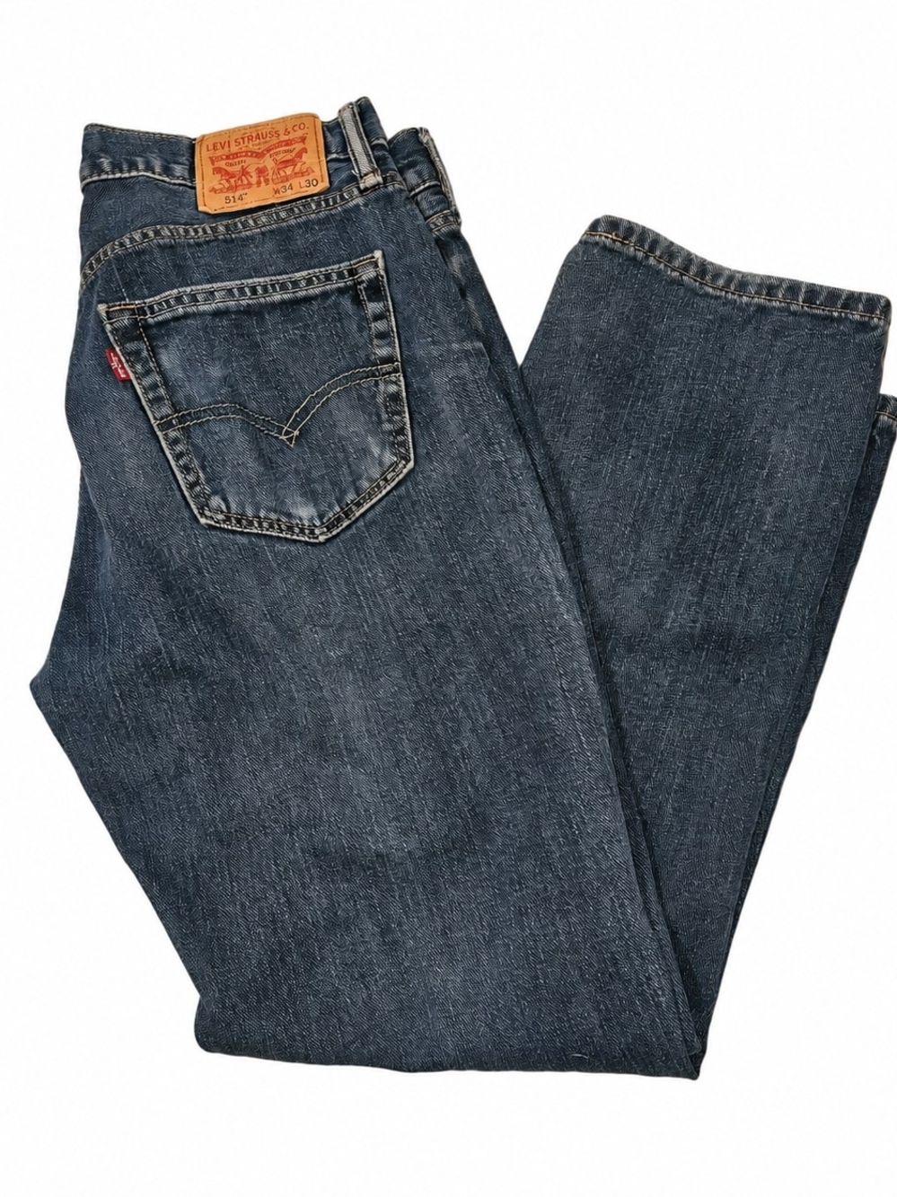 Levi’s 514 Straight Fit Blue Jeans Men’s 34x30